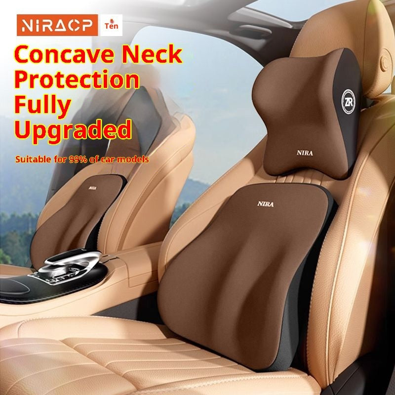 Reposacabezas y Almohada Lumbar Viscoelástica