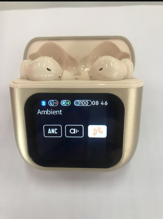 Auriculares Bluetooth Smart Touch con Pantalla HD