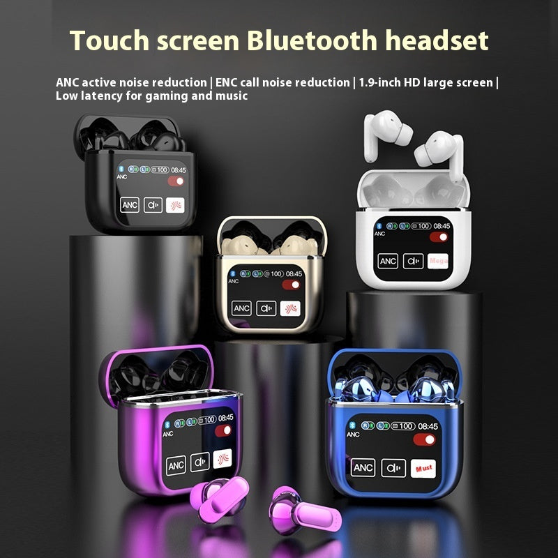Auriculares Bluetooth Smart Touch con Pantalla HD
