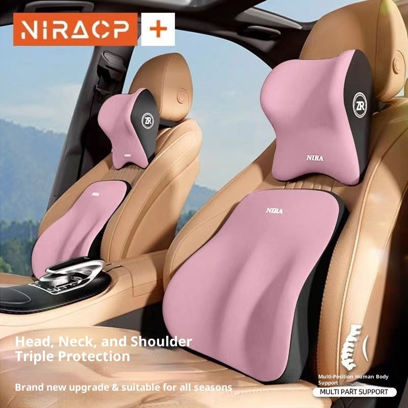 Reposacabezas y Almohada Lumbar Viscoelástica