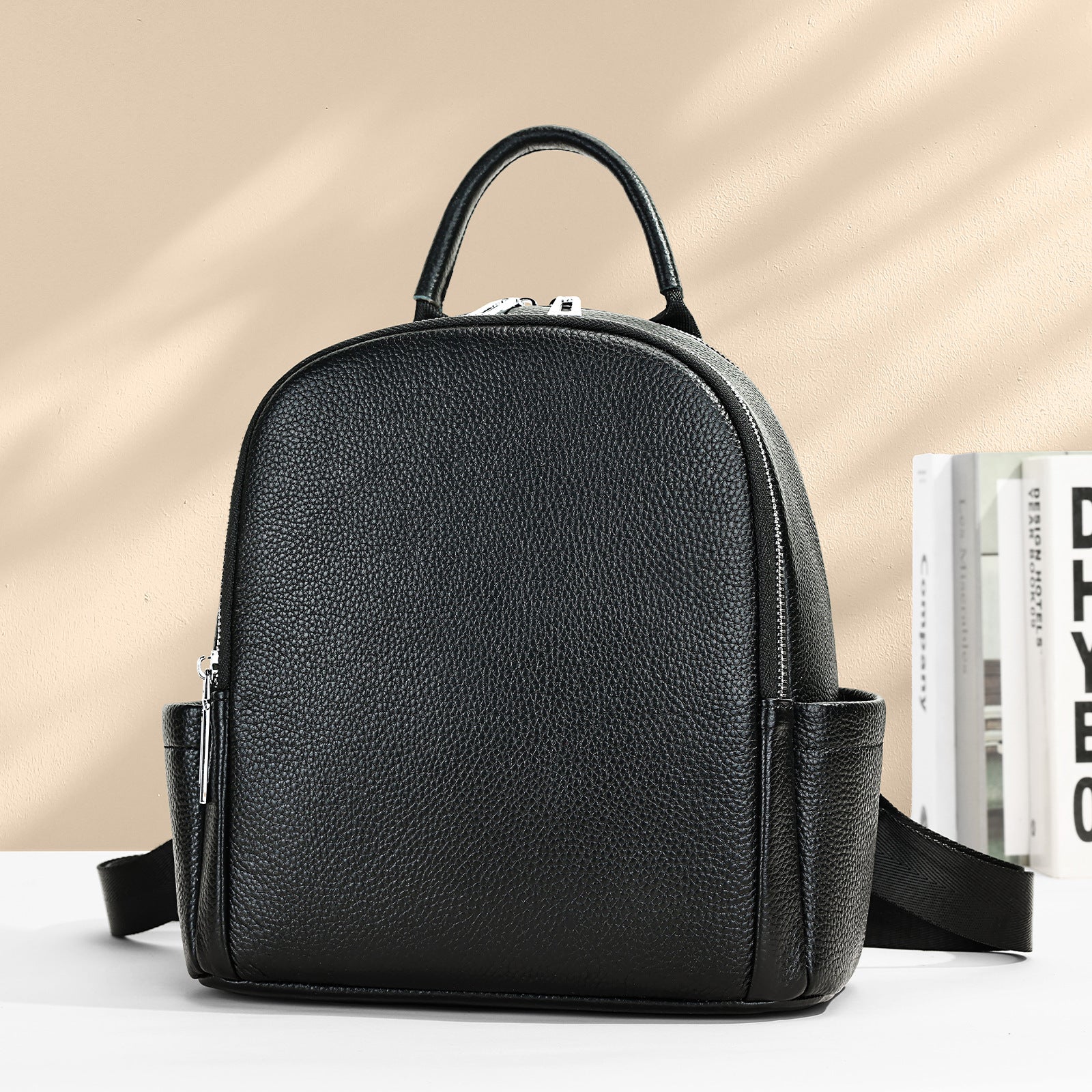 Mochila Urbana de Piel Genuina