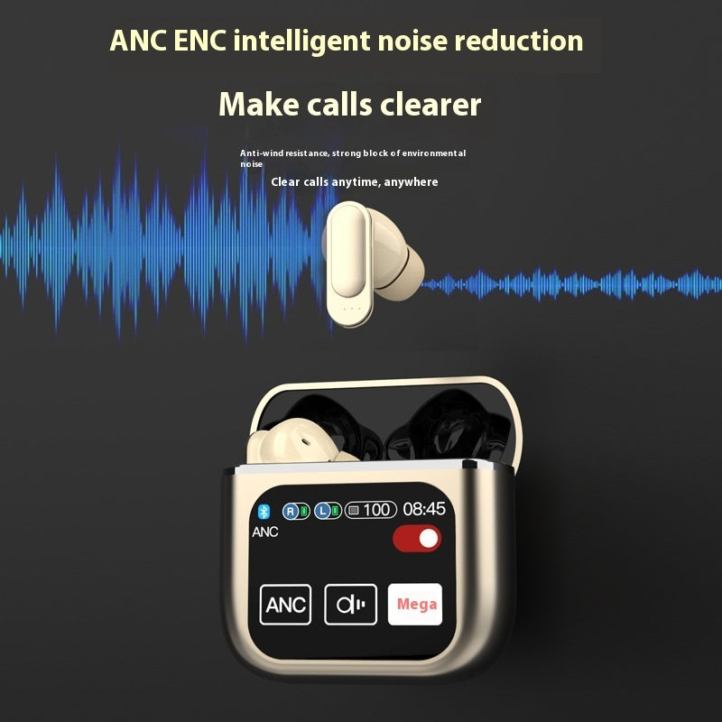 Auriculares Bluetooth Smart Touch con Pantalla HD