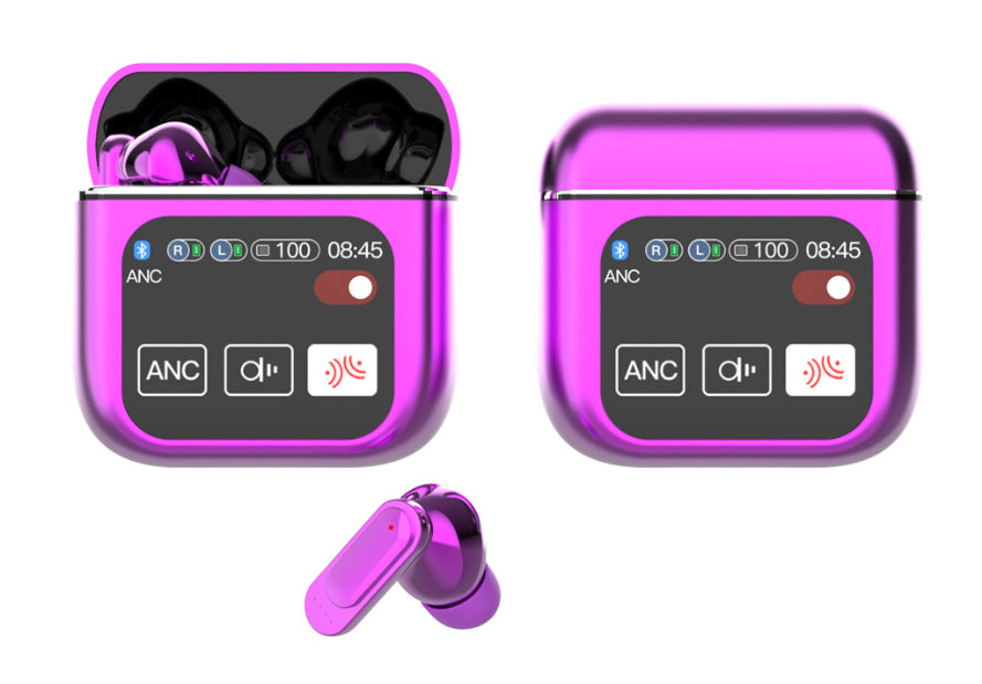 Auriculares Bluetooth Smart Touch con Pantalla HD