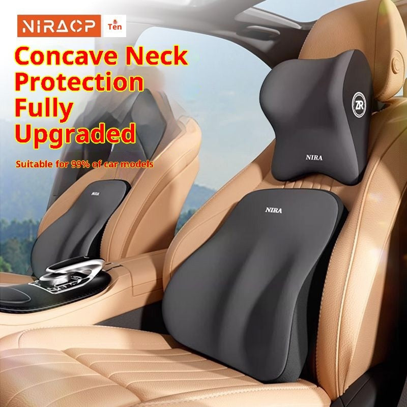 Reposacabezas y Almohada Lumbar Viscoelástica