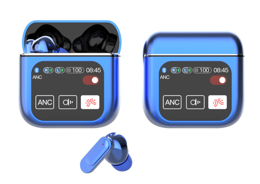Auriculares Bluetooth Smart Touch con Pantalla HD