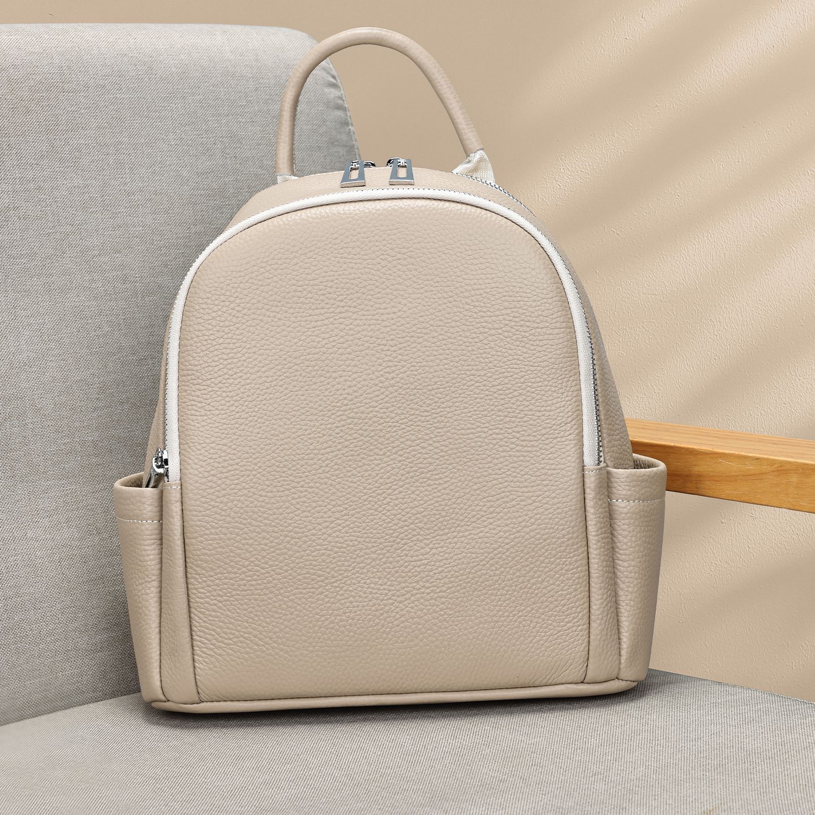 Mochila Urbana de Piel Genuina