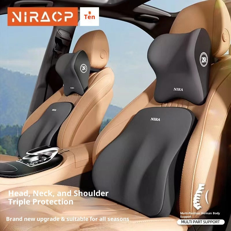 Reposacabezas y Almohada Lumbar Viscoelástica