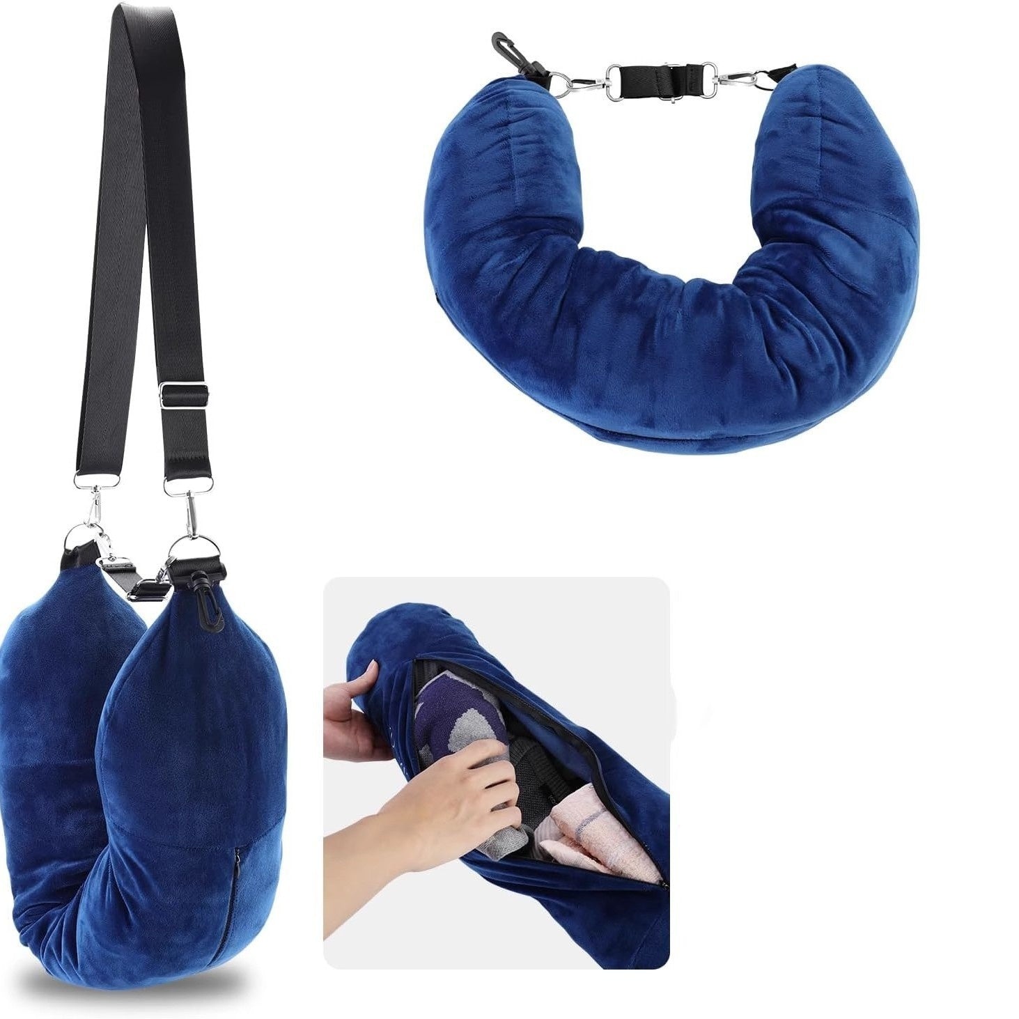 Almohada de Viaje Rellenable