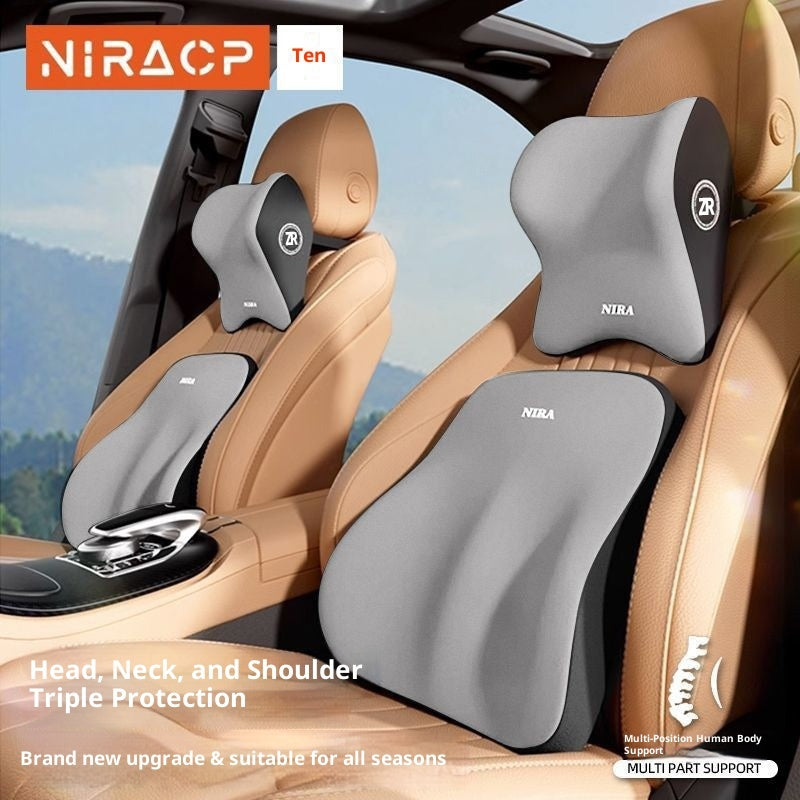 Reposacabezas y Almohada Lumbar Viscoelástica